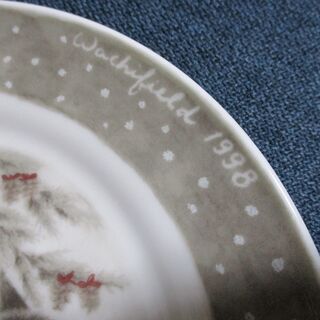 わちふぃーるど　ダヤン　お皿　プレート。の画像