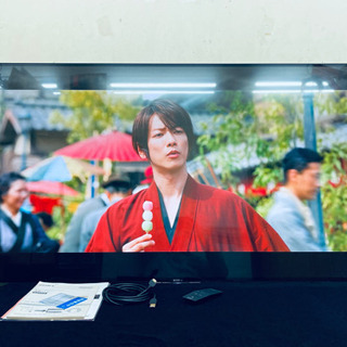 SONY 55V型 2015 4K液晶テレビ KJ-55X9000C 動作確認済み美品 壁掛けのみ リモコン2台