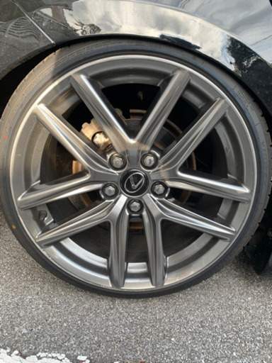 【レクサス】　is-fスポーツ　純正ホイール　4本セット