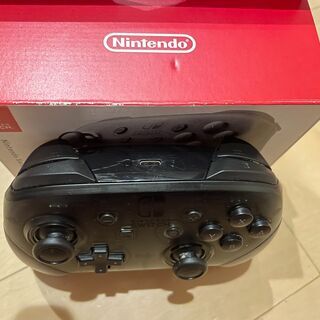 【ジャンク品】Switch PROコントローラー(任天堂純正品)の画像