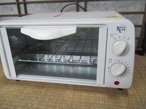 オーブントースター　SIMPLE　LIFE　100V　800W