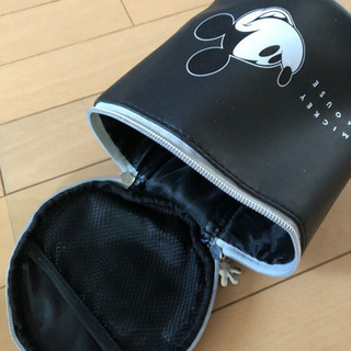 未使用　ミッキーポーチ円柱形の画像