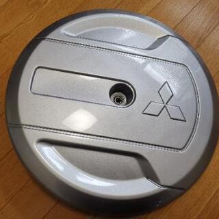 三菱 パジェロミニ 純正スペアタイヤカバー スクリュー付 極美品