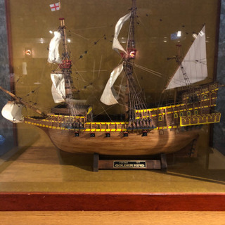 【最終値下げ】船の模型　GOLDEN HIND1577 1/50seale
