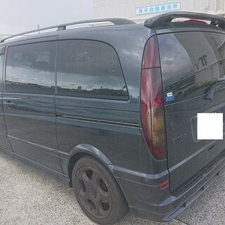 検査フル満タン2年つき　諸費用込み　希少車メルセデスベンツビアノアンビエンテ　フルブラバス　ばっちり決まってます。車両交換可の画像