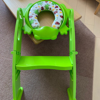 トイトレグッズ　カエルさんの画像