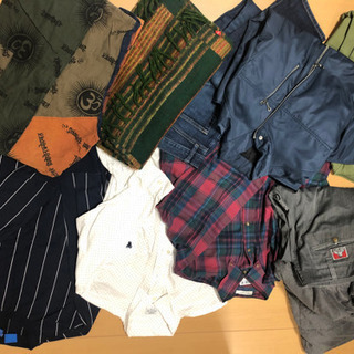 まとめ売り 洋服 シャツ パンツ マフラーなど計16点 - 所沢市