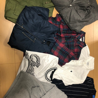 まとめ売り 洋服 シャツ パンツ マフラーなど計16点 − 埼玉県