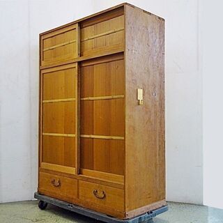 山口)下松市より 昭和レトロ 和家具 置水屋　BIZHC10H