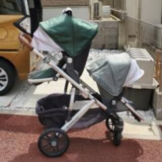 Uppababy　ベビーカー　２人乗りOKの画像