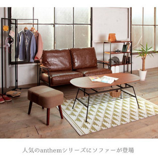 【お値下げ＆ネット決済可に】Anthemソファ