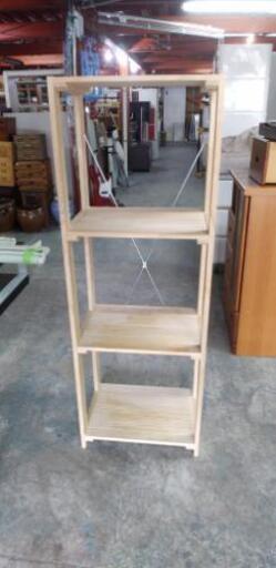 ［木製シェルフ］：リサイクルショップヘルプ