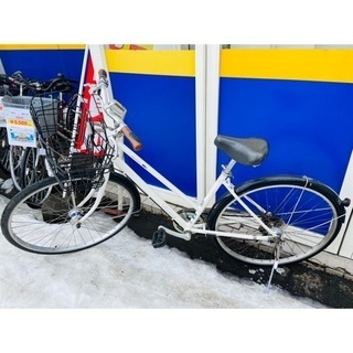 🐼自転車 ブリジストン 27インチ 切り替え◎ ホワイト🐼