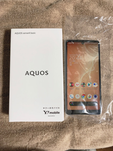 AQUOS sense4 basic シルバー（スマートフォン「AQUOS sense4