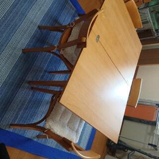 0円 差し上げます 2ウェイダイニングセットの画像