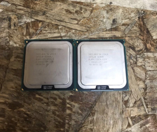 (5093-0) 現状品 インテル INTEL Xeon プロセッサー L5410 2.33GHz 1333MHz CPU 2個セット