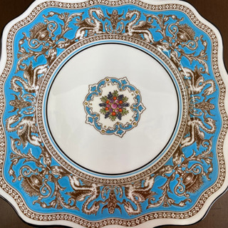 【愛品館江戸川店】ウェッジウッドフロレンティーンターコイズ デザートプレートスクエア ID102-024060-007の画像