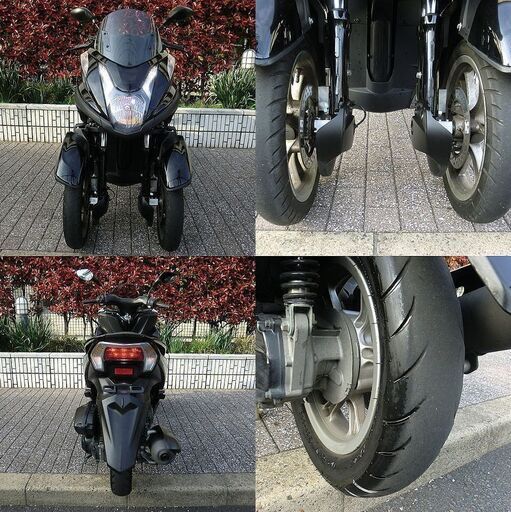 ★普通免許仕様トリシティ125「ワイドトレッド」SE82J/LEDヘッドライト★東京/大田区【下取OK】