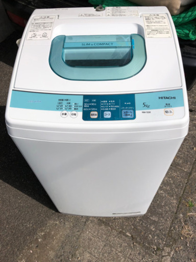 期間限定特別価格‼️洗濯機■5.0.kg■HITACHI