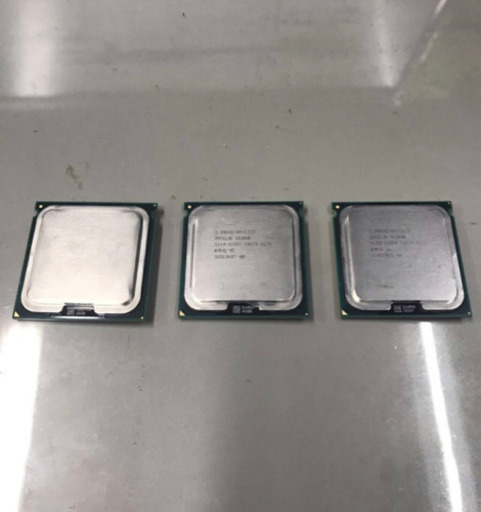 (5098-0) 現状品 インテル INTEL Xeon プロセッサー 5160 4M キャッシュ 3.00 GHz 1333 MHz FSB CPU 3個セット