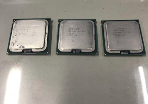 (5099-0) 現状品 インテル INTEL Xeon プロセッサー 5110 4M キャッシュ 1.6 GHz 1066 MHz FSB CPU 3個セット