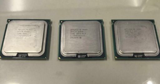 (5101-0) 現状品 インテル INTEL Xeon プロセッサー X5260 6M キャッシュ 3.33 GHz 1333 MHz FSB CPU 3個セット