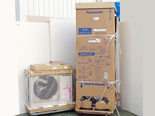 山口)下松市より【未使用品】パナソニック 家庭用ヒートポンプ給湯器 エコキュート HE-NS37KQS 370L(3～5人用)　BIZHC12H