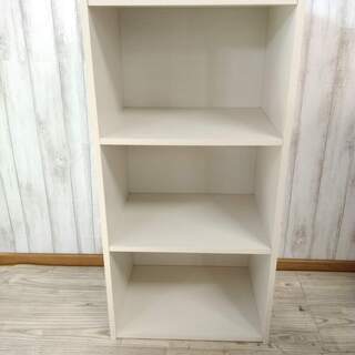 [複数購入OK] 3段カラーボックス H73.3 W36.8 D...