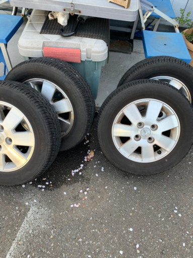 165/65/13ダイハツアルミタイヤセット