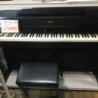 ●販売終了● Roland Digital Piano　電子ピアノ　2007年　中古品　椅子有　HP207　８８鍵盤