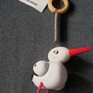 ドイツ製のコウノトリの飾り