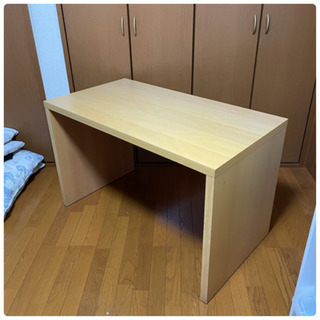 幅112、奥行60、高70 無印良品デスク
