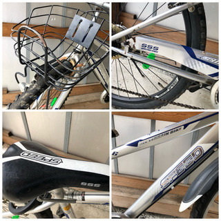 子供用26インチ　６段ギア　ロードバイク 自転車の画像