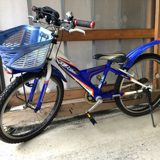 ブリヂストン子供用22インチ６段ギア自転車の画像