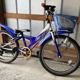 ブリヂストン子供用22インチ６段ギア自転車