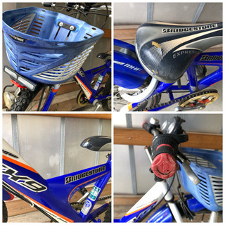 ブリヂストン子供用22インチ６段ギア自転車の画像