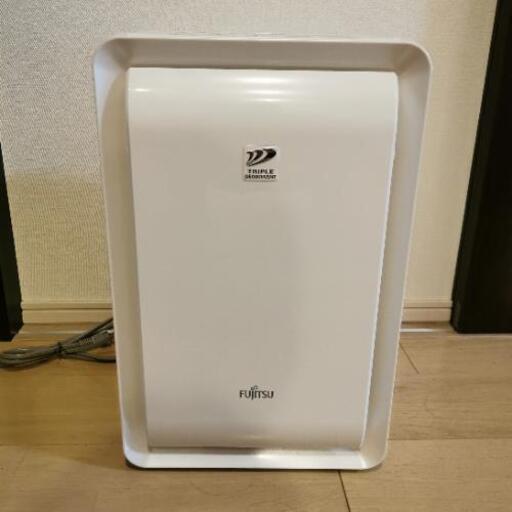美品!説明書付き✴富士通ゼネラル✴空気清浄機✴2017年製  脱臭機 加湿器