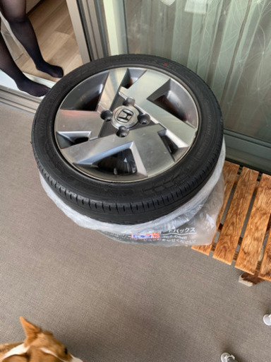車用品　ホンダゼストスパークタイヤホイール