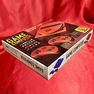 ゲームコンピューターHOME 赤の画像
