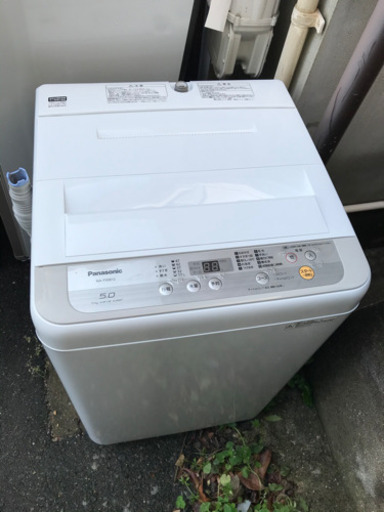 【名古屋市近郊配送可能】Panasonic 5kg洗濯機　NA-F50B12 2019年製