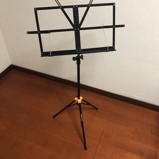 ヤマハメトロノームMP-90BK　ヘラクレス譜面台の画像