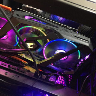 ゲーミングPC-RTX2080SUPER、i9 9900K、32GB RAM