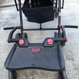 コンビ　ベビーカーめちゃカル　バギーボードつきの画像