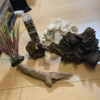 流木　水槽に使う物など