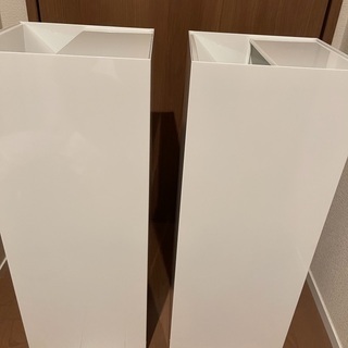 中が見えないゴミ箱(2個)