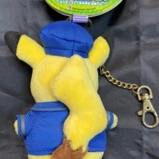 駅長ピカチュウ　チェーン付き(制服ver)の画像