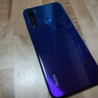 値下げ、SIMフリー xiaomi redmi note8 4/64GB 少し訳ありの画像