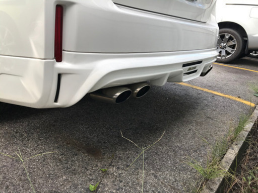 ケンスタイルハーフエアロ 純正バンパーセット