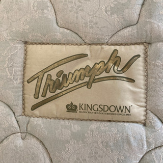 【終了】マットレス＆シングルベッド　KINGSDOWNの画像