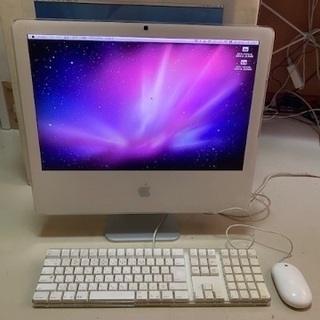 白い☆iMac 20インチ☆2.16 Ghz intel cor...